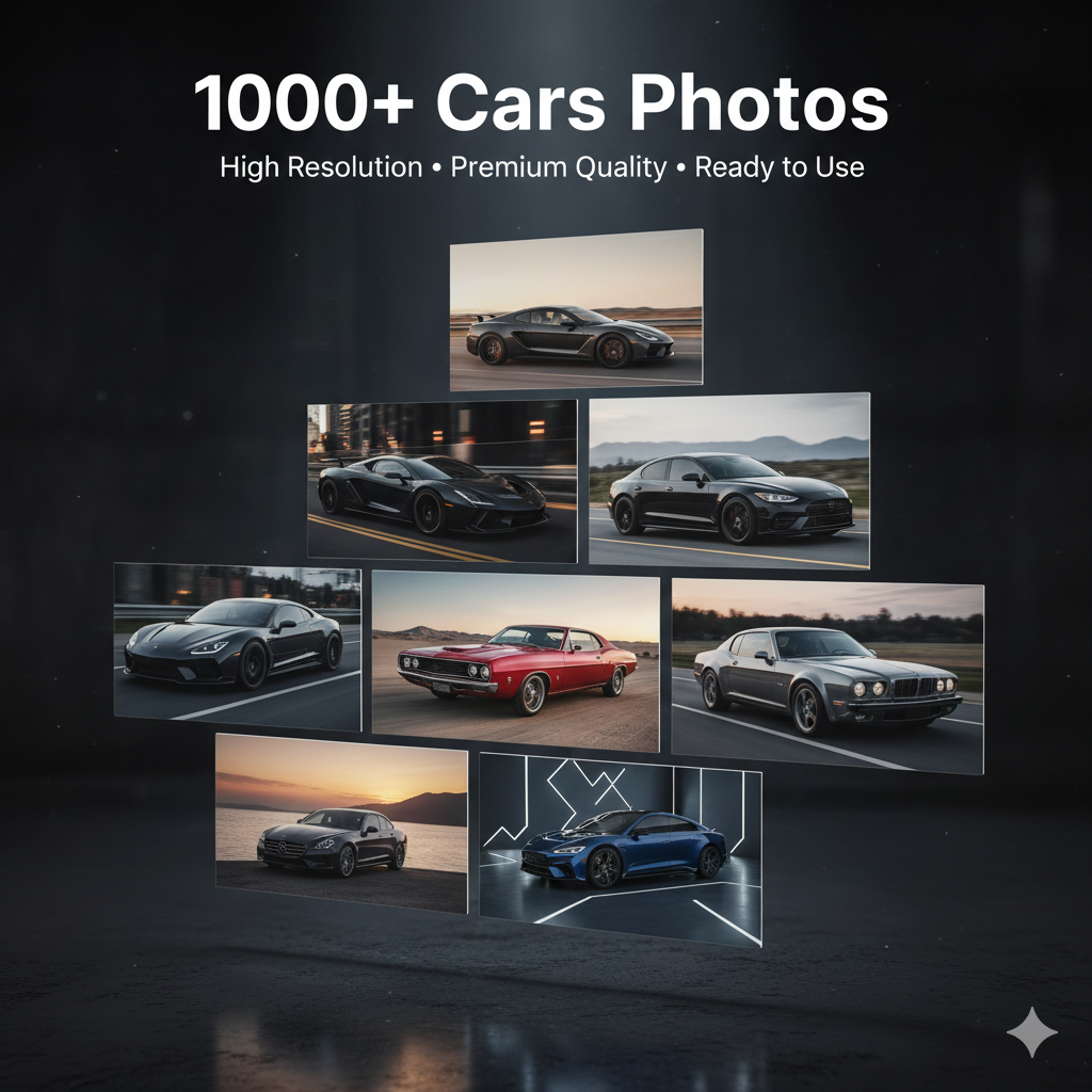 1000+ Cars Photos – High-Quality Automotive Images for Content & Design 🚗📸